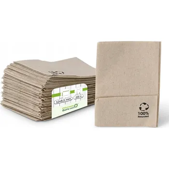 Papírový ubrousek Ubrousky 17 x 17 cm 200 ks papírové