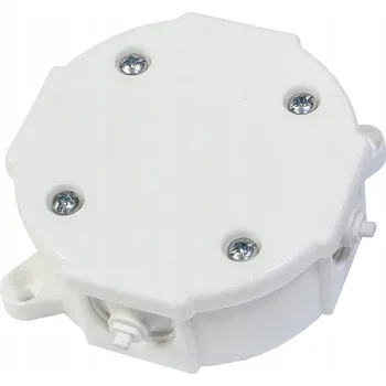 Elektroinstalační krabice Elektroinstalační krabice na omítku MojeLedy 80 x 80 x 37 mm