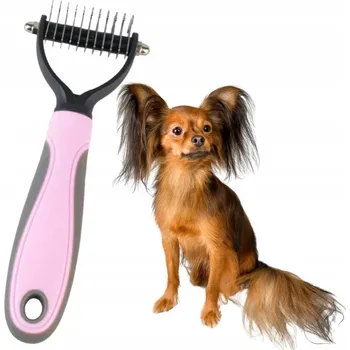 Kosmetika pro psa Hřeben na dlouhé vlasy, krátká srst , hrubá srst , vlnitá srst Wesoły Pupil