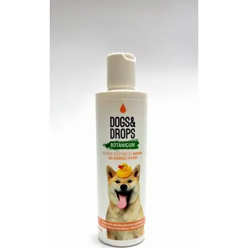 Kosmetika pro psa Dogs&Drops Supervýživná maska na srst 250 ml