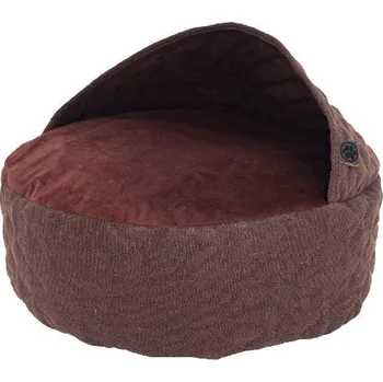 Pelíšek pro kočku Puf pro kočku se skrýší O 55cm, POUF, Maroon|Van Baal