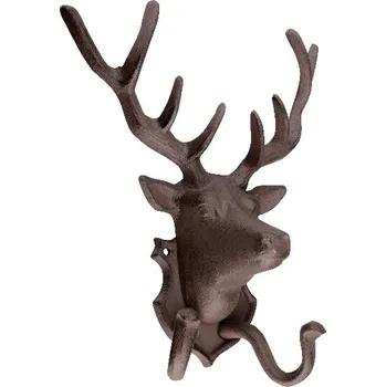 Věšák Háček BEST FOR BOOTS JELEN, 22x10x28cm, hnědá|Esschert Design