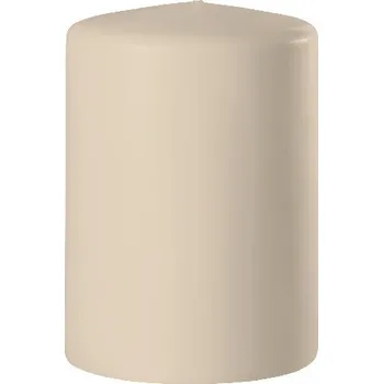 Svíčka Svíčka SAFE CANDLE pr.4x6cm, hnědá|sahara, balení 24ks|Wenzel