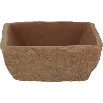 Květináč květináč ESSCHERT´S GARDEN Robert & Stevens Potters, SINCE 1875 TERRACOTTA hranatý z terakoty|Esschert Design