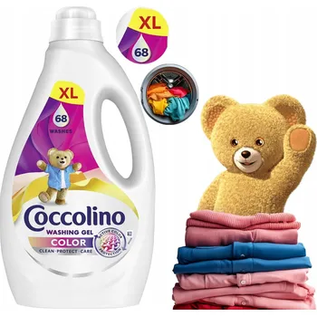 Prací prostředek Tekutý prací prostředek na barevné prádlo Coccolino 2,72 l