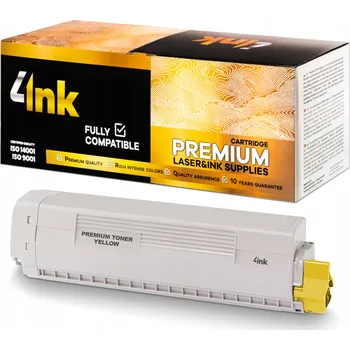 Toner 4INK pro OKI žlutý (yellow)