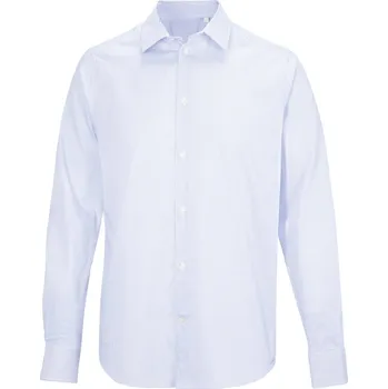 Pánská košile NEOBLU Halenka Baptiste Women, dlouhý rukáv, mikro keprová, dámská COT244339akc05-blue stripe 2XL Modrá kostka