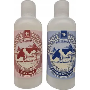 Sada gelů do koupele a sprchy Máslenka s přírodním složením 2x1L