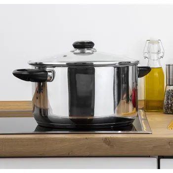 Hrnec Haushalt international Nerezový hrnec Sylt, Ø 20 x 11,5 cm 671803