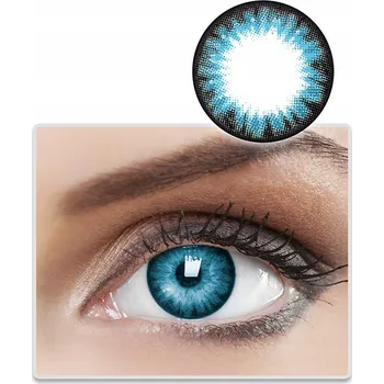 Kontaktní čočky Čtvrtletní Barevné Kontaktní Čočky BioAir Colors Cool Blue -7.50