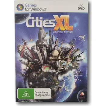 Počítačová hra CitiesXL HRA NA PC STRATEGIE - STAVĚNÍ MĚSTA FR