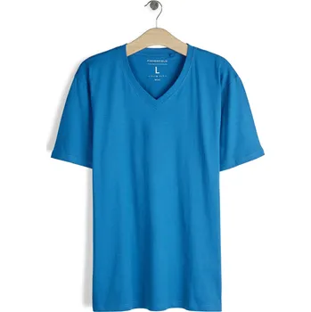 Pánské oblečení GATE Základní bavlněné triko slim fit L 125-0027/742