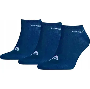Pánské ponožky PONOŽKY HEAD SNEAKER SOCKS 3P NAVY 35-38