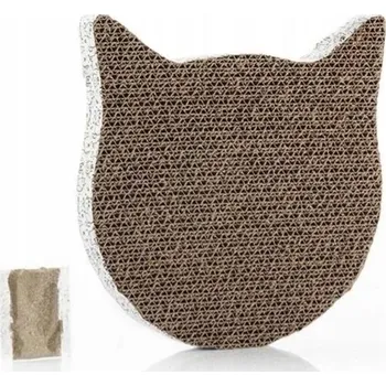 Škrabadlo pro kočky, kartonové, z kartonu, kočičí máta, hračka, škrabadlo z kartonu