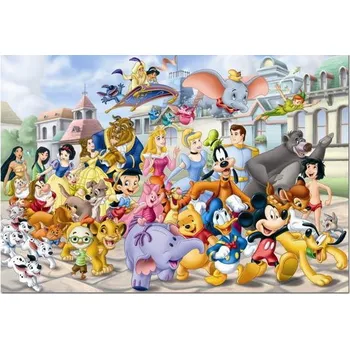 Disney postavičky 200 dílků