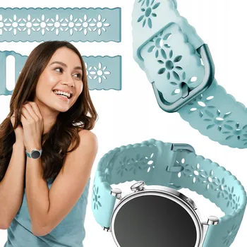 Řemínek na hodinky Řemínek ChronSmarta pro Xiaomi 22mm modrý