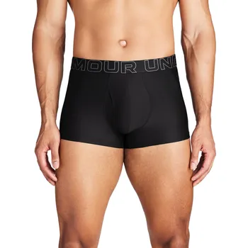 Pánské spodní prádlo Pánské boxerky Under Armour PERFORMANCE TECH 3IN (3-PACK) černé 1383882-001 - M | UK 11,5 | US 12,5