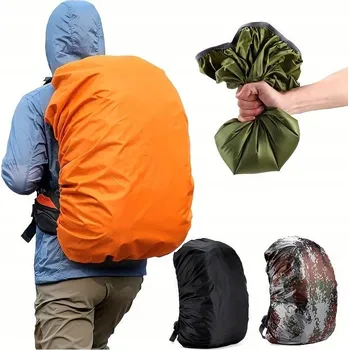 Příslušenství pro čtečku elektronické knihy VODĚODOLNÝ OBAL NA BATOH 35L KRYT NA DEŠŤOVOU VODU KAPUCE ORANŽOVÝ