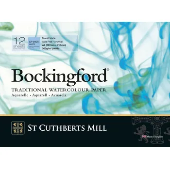 St Cuthberts Mill Bockingford C.P. Skicář 12 29,7 x 21 cm 300 g White