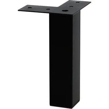 NOHY NÁBYTKOVÁ ČERNÁ NOHA K NÁBYTKU NOHA KE SKŘÍŇCE NOHA KE GAUČI VÝŠKA 15 CM