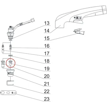 Příslušenství ke svářečce Binzel Dýza 1,0 standard