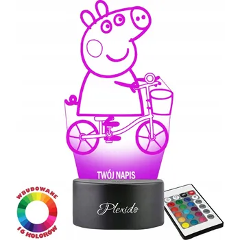 Lampička Noční lampa Umění Gravírování, vícebarevná