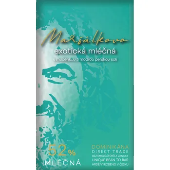 Čokoláda Maršálkovo Exotická mléčná čokoláda 50g