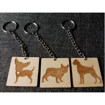 DCH Přívěsek pes- pražský krysařík, buldoček, boxer