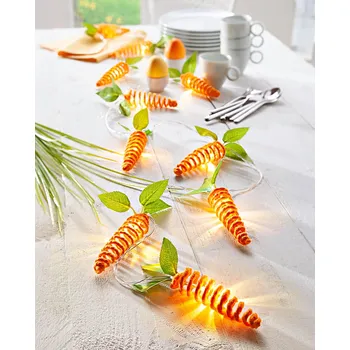 Osvětlovací technika Weltbild LED Světelný řetěz s mrkvičkami 831055