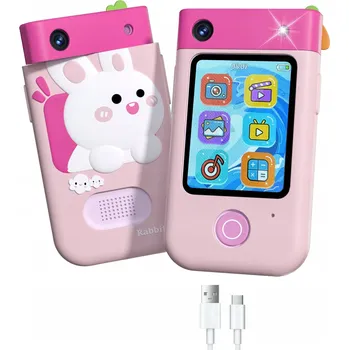 Digitální kompakt Digitální fotoaparát Xrec I9 Różowy Królik růžový