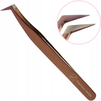 Kosmetická pinzeta Pinzeta na řasy Ultra VIVID Premium Lashes