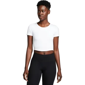 Dámské tričko Dámské funkční tričko s krátkým rukávem Nike ONE FITTED W bílé FN2804-100 - L | UK 7,5 | US 8,5