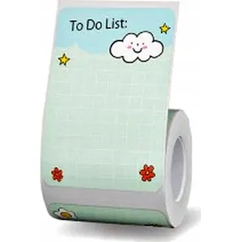 Speciální papír Štítky do tiskárny Niimbot série B 50x70mm 110 ks, vícebarevné, seznam