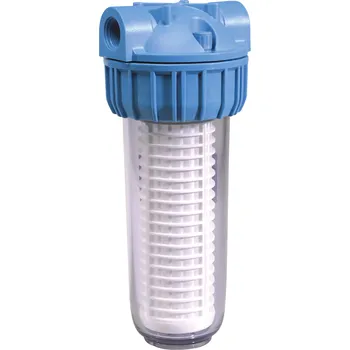 Filtrace vody ATLAS FILTRI - Itálie | ATLAS filtr domovní Senior Plus 3P BX velikost 10" s patronou RL (filtrace vody-vodní filtr) - 3/4" průhledný AS filtr Senior 3P BX s patronou RL