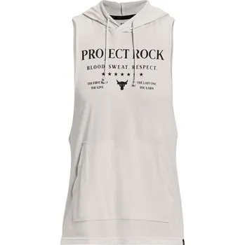 Pánská mikina Pánská sportovní mikina přes hlavu Under Armour PJT RCK SL HOODIE Q3 zelená 1382279-114 - M | UK 5 | US 5,5