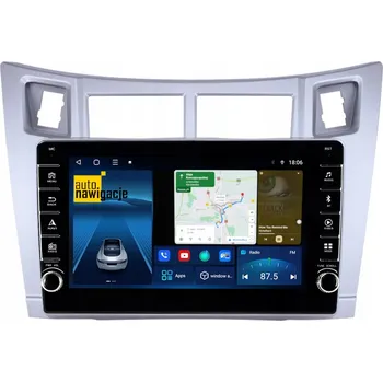 Auto Hi-Fi AUTORÁDIO S GPS NAVIGACÍ TOYOTA YARIS 2005-2011 ANDROID