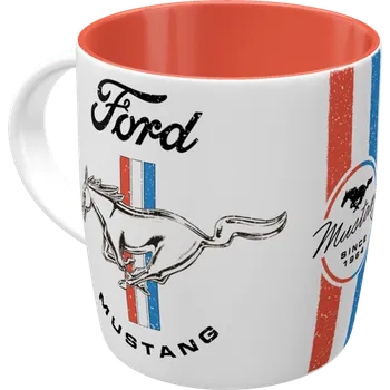 Postershop Hrnek - Ford Mustang (Horse & Stripes) 330 ml
