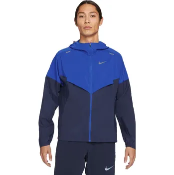 Pánská větrovka Pánská sportovní bunda Nike M NK RPL UV WINDRNNER JKT modrá CZ9070-480 - XL | UK 8,5 | US 11