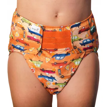 látková plena Látková plenka pro dospělé - AUTA Pupus