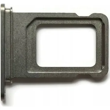 Pouzdro na mobilní telefon Šuplík, zásuvka, držák SIM karty pro Apple iPhone 14 Pro Max stříbrný