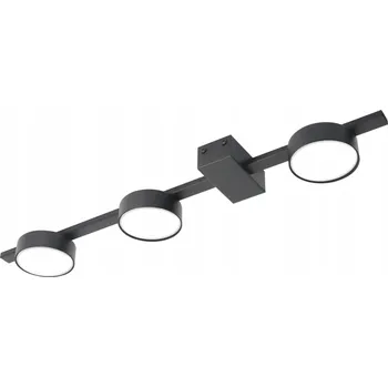 Stropní Svítidlo Halogenové LED svítidlo 3x GX53 Spot lustr Reflektor černý