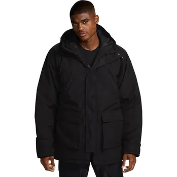 Pánská zimní bunda Nike M NK CLUB TF PARKA černá FZ0869-010 - S | UK 11 | US 12