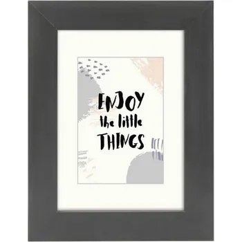 Rám na obraz Hama rámeček dřevěný Skara, břidlice, 15x20 cm