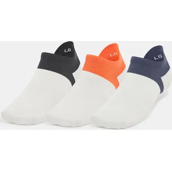 Pánské ponožky Unisexové ponožky Under Armour UA AD Run Lite 3pk NS - bílý mix (3 páry) Velikost: M