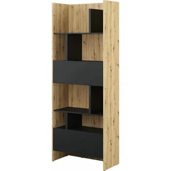 regál Lenart Regál Bed Concept BC-22 - dub artisan / černý