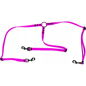 Vodítko pro psa Vodítko rozdvojka PVC 0,7 m