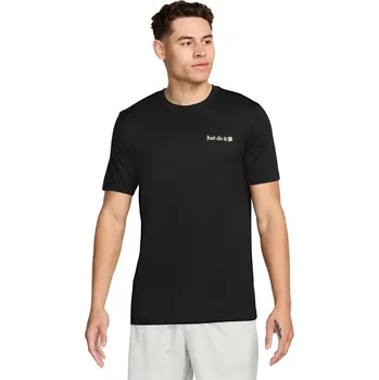 Pánské tričko Pánské funkční tričko s krátkým rukávem Nike M NK DF TEE RLGD IYKYK 2 černé FZ8044-010 - L | UK 14 | US 15