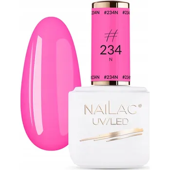 Lak na nehty Hybridní lak barevný lak NaiLac 234N 7 ml