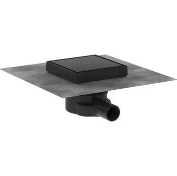 Odvodňovací žlab Hansgrohe RainDrain Point sprchový odtok 15 cm černá 56249670