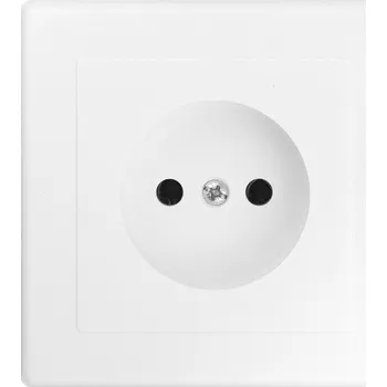 Elektrická zásuvka Elektrická Zásuvka nástěnná Timex-Elektro bílá